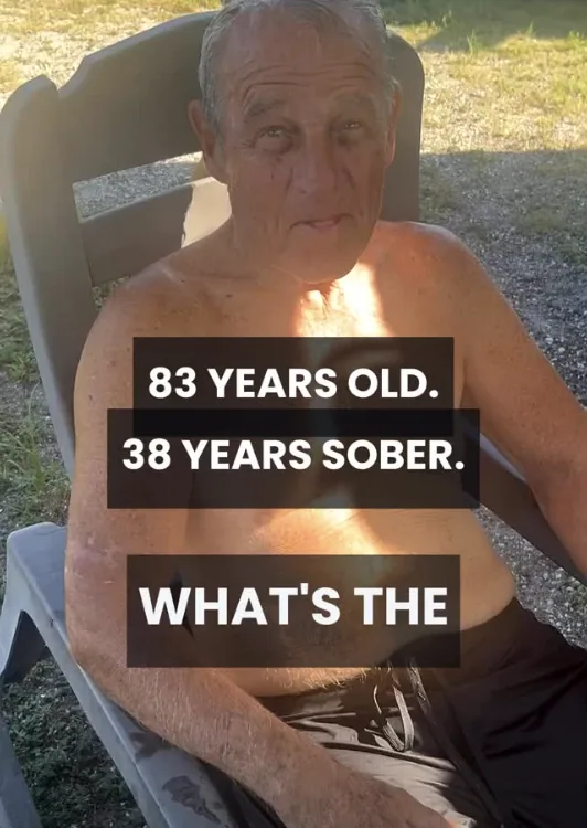 Miles Stanislaw reel: 83 years old, 38 years sober